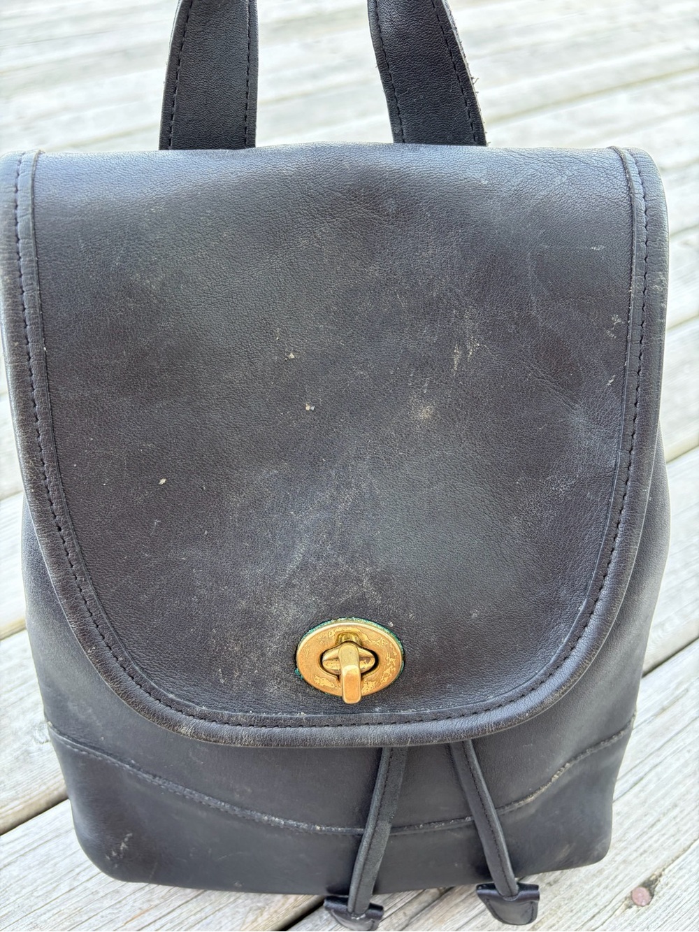 Vintage Coach Small Daypack (9960) - Picture 4 of 8